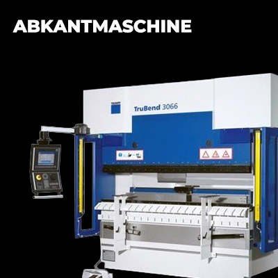 Abkantmaschine zur Umformung von Blechbauteilen